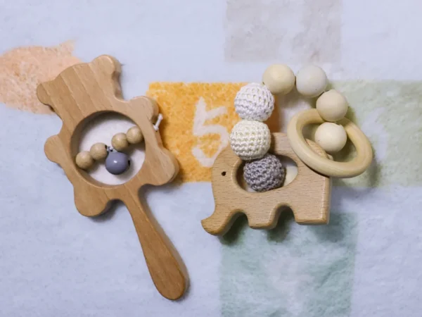 Sonaja y Mordedera de Elefante y Oso Combo