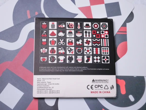 Tarjetas de Estimulación Visual Montessori Para Bebés
