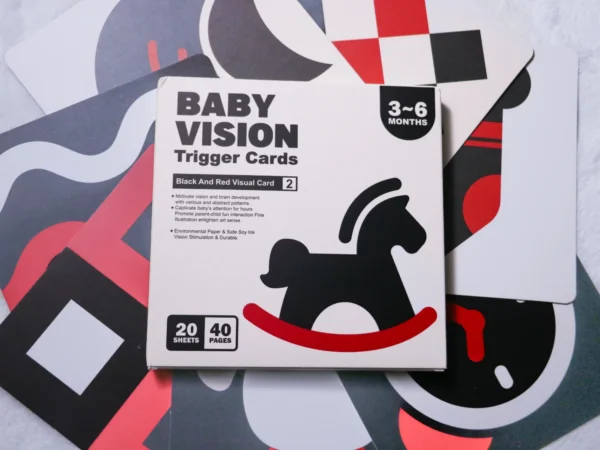 Tarjetas de Estimulación Visual Montessori Para Bebés