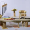 Mesita Musical Montessori Para Bebé de Madera - Instrumental