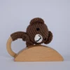 Sonaja de Osito Tejida Tipo Crochet