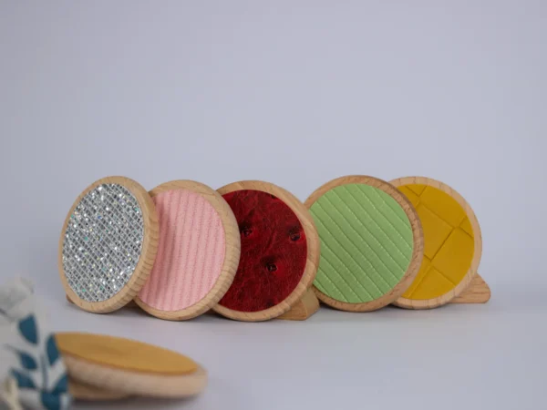 Fichas Sensoriales con Diferentes Texturas + Bolsita