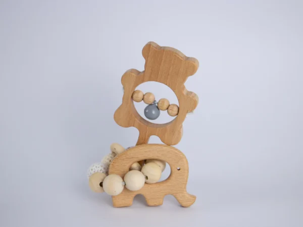 Sonaja y Mordedera de Elefante y Oso Combo