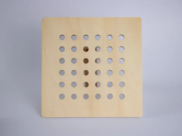 Tablero de Cuerdas con Cartas de Patrones