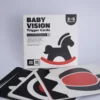 Tarjetas de Estimulación Visual Montessori Para Bebés