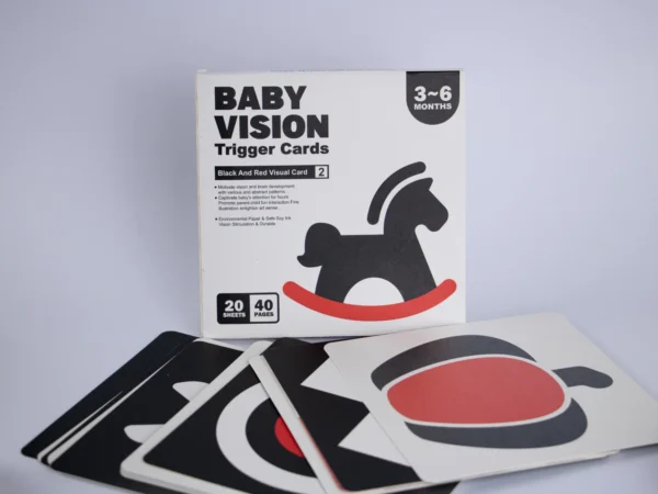 Tarjetas de Estimulación Visual Montessori Para Bebés